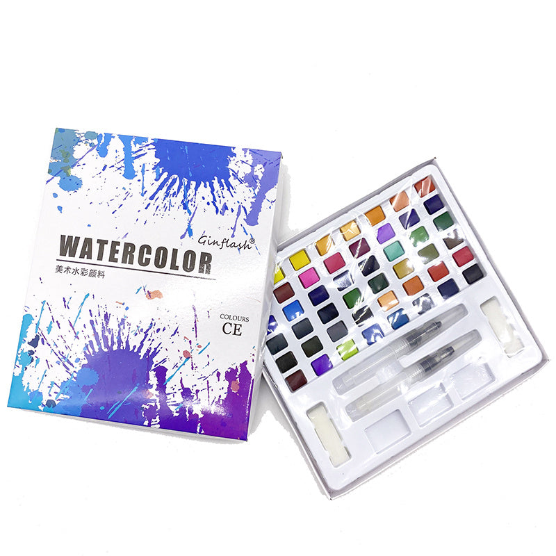 Solid Watercolor Paint Watercolor Suit